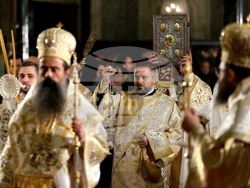 Храм-паметник "Св. Александър Невски" - митрополит Даниил - тържествено богослужение