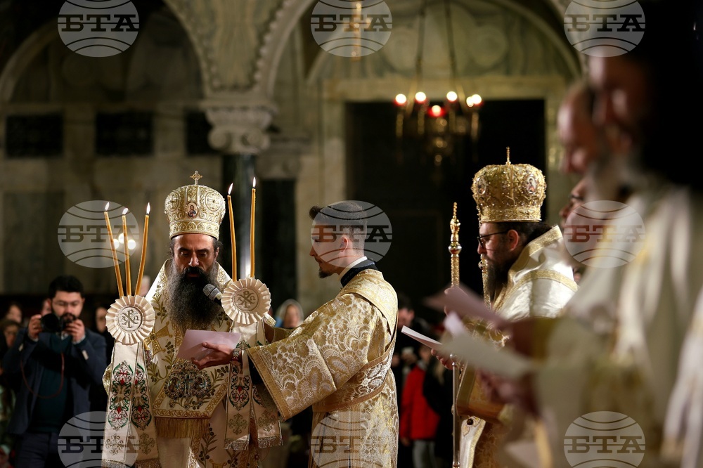 Храм-паметник "Св. Александър Невски" - митрополит Даниил - тържествено богослужение