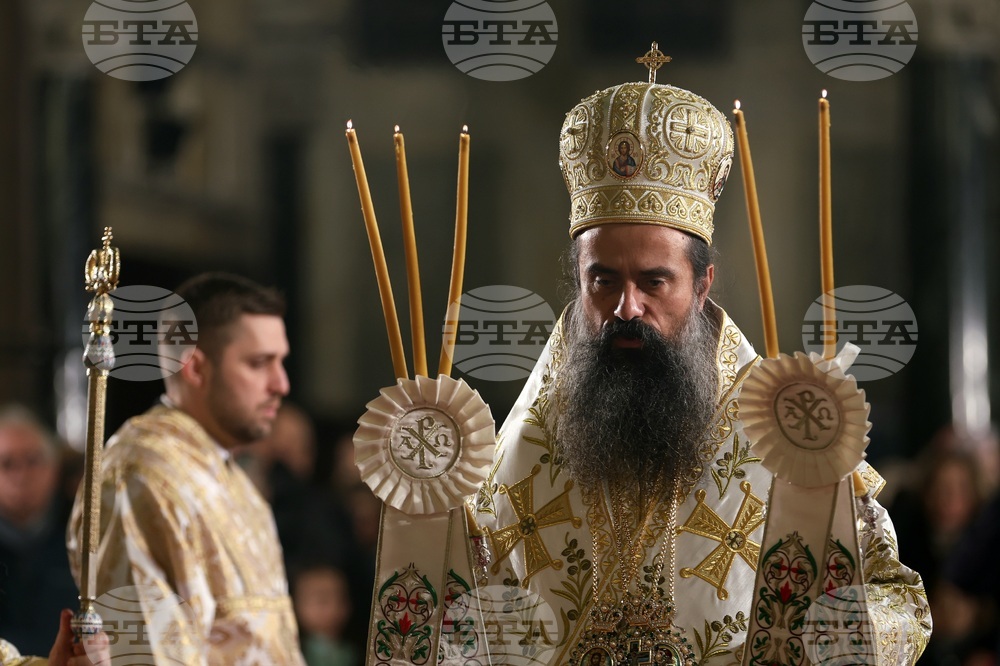 Храм-паметник "Св. Александър Невски" - митрополит Даниил - тържествено богослужение