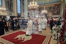 Стара Загора - Рождество Христово - Златоустова литургия 