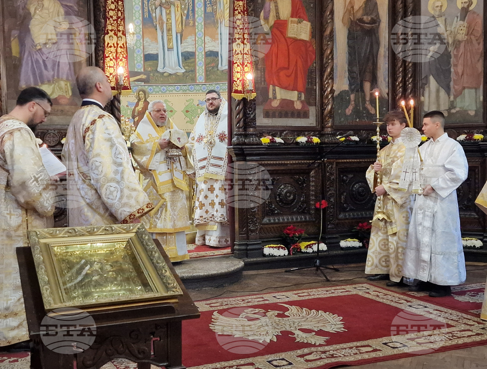 Стара Загора - Рождество Христово - Златоустова литургия 