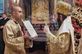 Сливен - Рождество Христово - митрополит Арсений - празнична литургия