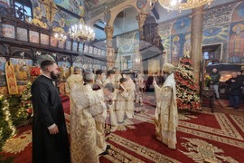 Сливен - Рождество Христово - митрополит Арсений - празнична литургия