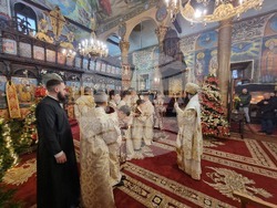 Сливен - Рождество Христово - митрополит Арсений - празнична литургия