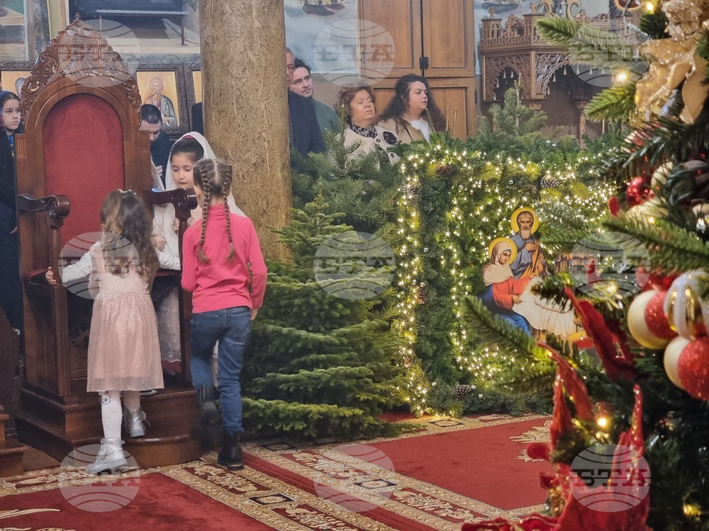 Сливен - Рождество Христово - митрополит Арсений - празнична литургия