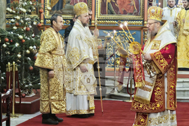 Русе - храм „Света Троица” - митрополит Наум - Рождество Христово