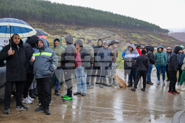 Село Крупник - електрозахранване - протест