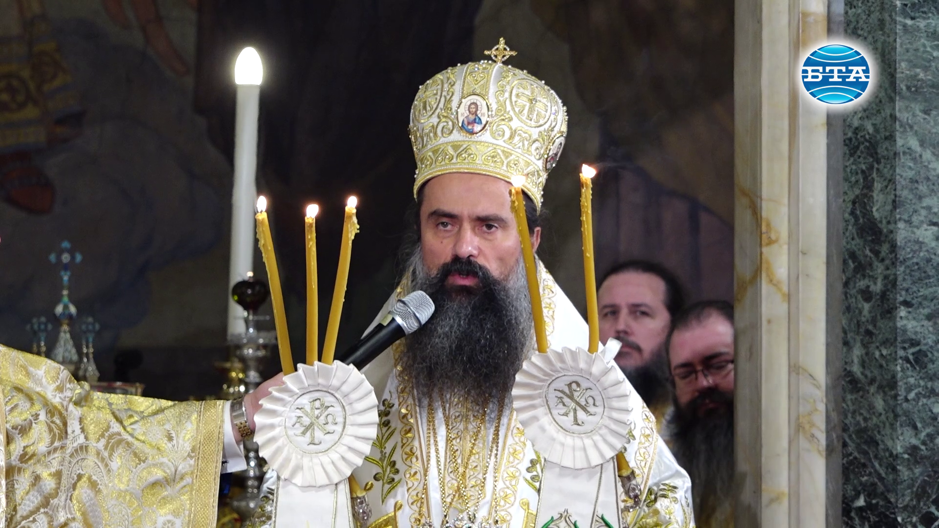 Патриарх Даниил възглави празничната Рождественска света литургия в патриаршеската катедрала "Св. Александър Невски"