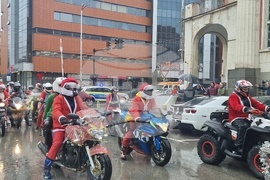 Плевен - "Мото Коледа" - празнично шествие