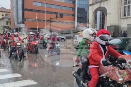 Плевен - "Мото Коледа" - празнично шествие