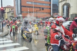 Плевен - "Мото Коледа" - празнично шествие