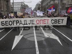 Serbia Protest