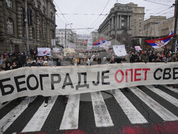 Serbia Protest