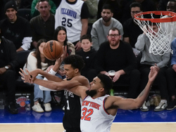 Spurs Knicks Basketball