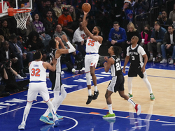 Spurs Knicks Basketball
