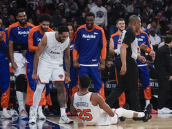 Spurs Knicks Basketball