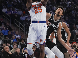 Spurs Knicks Basketball