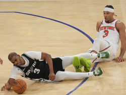 Spurs Knicks Basketball