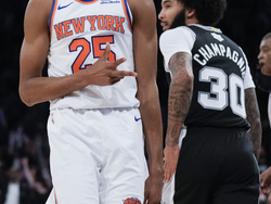 Spurs Knicks Basketball