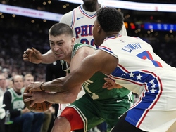 76ers Celtics Basketball