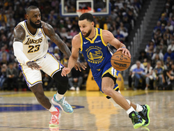 Lakers Warriors Basketball