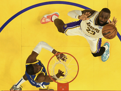 Lakers Warriors Basketball