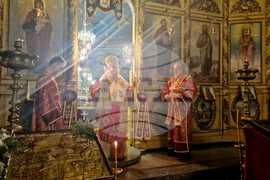 Разград - митрополит Наум - Рождество Христово - света литургия