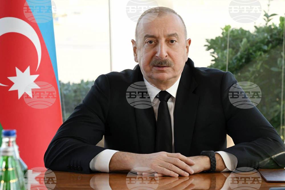 Президентът на Азербайджан Илхам Алиев пристига на посещение в Турция