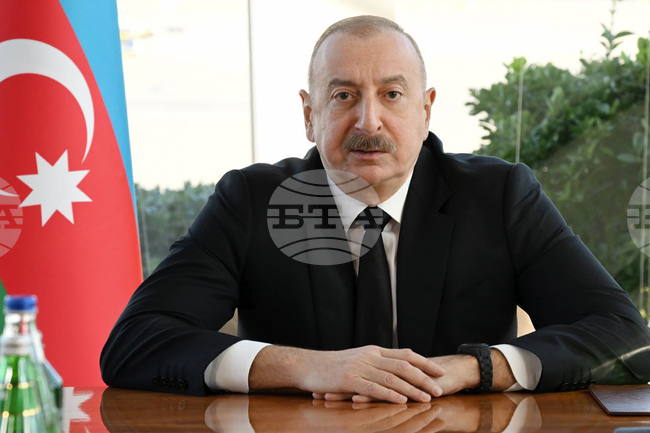 Президентът на Азербайджан Илхам Алиев пристига на посещение в Турция