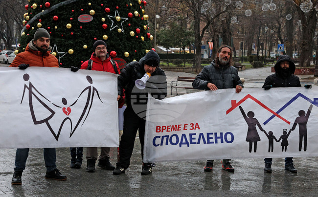 Варна - протест „За споделено родителство”