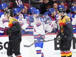 US Germany World Junior Hockey
