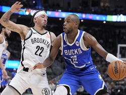 Nets Bucks Basketball