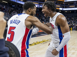 Pistons Kings Basketball