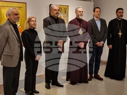 Изложба „Икони и живопис“ на художника Станимир Желев бе открита в Българския културен институт в Берлин