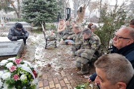 Русе - почит - офицерски кандидат Антон Петров