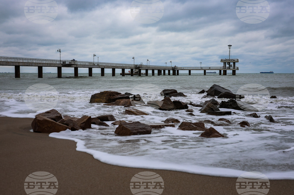 Бургас - зима - море