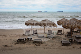 Бургас - зима - море