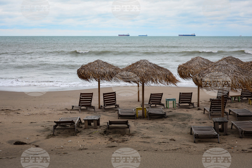 Бургас - зима - море