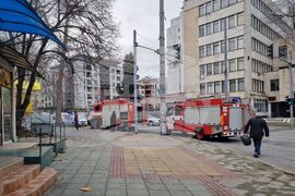 Бургас - пожар