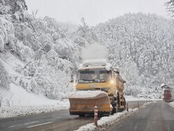 Велико Търново, зимна обстановка, пътища, снимка: Кореспондент на БТА във Велико Търново Марина Петрова