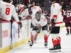 Latvia Canada World Junior Hockey