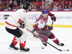 Latvia Canada World Junior Hockey