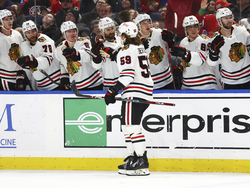 Blackhawks Sabres Hockey