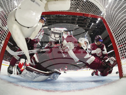 Latvia Canada World Junior Hockey