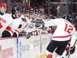 Latvia Canada World Junior Hockey