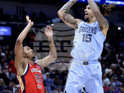 Grizzlies Pelicans Basketball