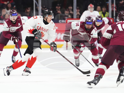 Latvia Canada World Junior Hockey