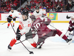 Latvia Canada World Junior Hockey