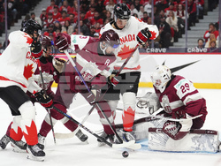 Latvia Canada World Junior Hockey