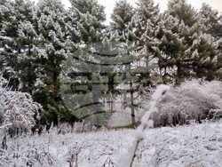 Разград - зима - обстановка